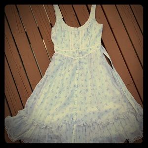 Gorgeous vintage 70s Gunne Sax Dress size 9
